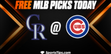 Free MLB Picks Today: Chicago Cubs vs Colorado Rockies 9/16/22