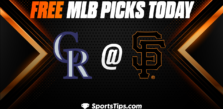 Free MLB Picks Today: San Francisco Giants vs Colorado Rockies 7/8/23
