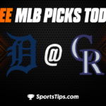Free MLB Picks Today: Colorado Rockies vs Detroit Tigers 7/2/23