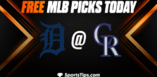 Free MLB Picks Today: Colorado Rockies vs Detroit Tigers 7/1/23