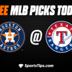 Free MLB Picks Today: Texas Rangers vs Houston Astros 7/3/23