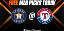 Free MLB Picks Today: Texas Rangers vs Houston Astros 8/31/22