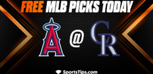 Free MLB Picks Today: Colorado Rockies vs Los Angeles Angels of Anaheim 6/25/23