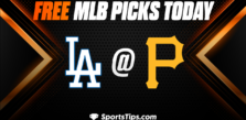 Free MLB Picks Today: Pittsburgh Pirates vs Los Angeles Dodgers 4/27/23
