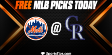 Free MLB Picks Today: Colorado Rockies vs New York Mets 5/28/23