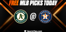 Free MLB Picks Today: Houston Astros vs Oakland Athletics 5/21/23