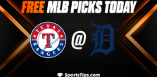Free MLB Picks Today: Detroit Tigers vs Texas Rangers 5/31/23