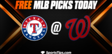 Free MLB Picks Today: Washington Nationals vs Texas Rangers 7/9/23