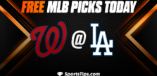 Free MLB Picks Today: Los Angeles Dodgers vs Washington Nationals 5/29/23