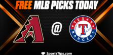 Free MLB Picks Today: Texas Rangers vs Arizona Diamondbacks 5/2/23