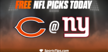 Free NFL Picks Today: New York Giants vs Chicago Bears 10/2/22