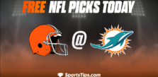 Free NFL Picks Today: Miami Dolphins vs Cleveland Browns 11/13/22