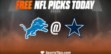 Free NFL Picks Today: Dallas Cowboys vs Detroit Lions 10/23/22