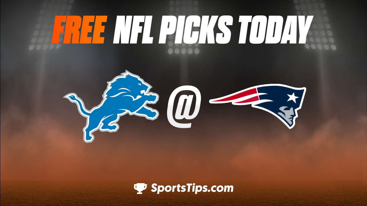 Free NFL Picks Today: New England Patriots vs Detroit Lions 10/9/22