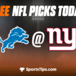 Free NFL Picks Today: New York Giants vs Detroit Lions 11/20/22