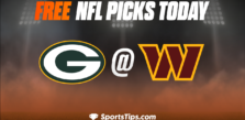 Free NFL Picks Today: Washington Commanders vs Green Bay Packers 10/23/22