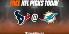 Free NFL Picks Today: Miami Dolphins vs Houston Texans 11/27/22