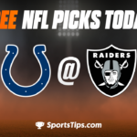 Free NFL Picks Today: Las Vegas Raiders vs Indianapolis Colts 11/13/22