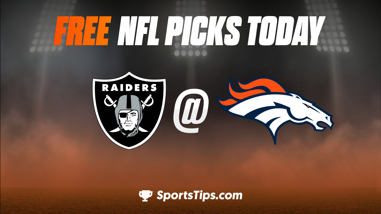 Free NFL Picks Today: Denver Broncos vs Las Vegas Raiders 11/20/22