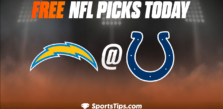 Free NFL Picks Today: Indianapolis Colts vs Los Angeles Chargers 12/26/22