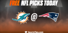 Free NFL Picks Today: New England Patriots vs Miami Dolphins 1/1/23