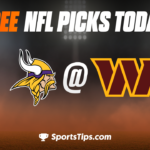 Free NFL Picks Today: Washington Commanders vs Minnesota Vikings 11/6/22