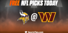 Free NFL Picks Today: Washington Commanders vs Minnesota Vikings 11/6/22