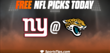 Free NFL Picks Today: Jacksonville Jaguars vs New York Giants 10/23/22