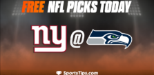 Free NFL Picks Today: Seattle Seahawks vs New York Giants 10/30/22