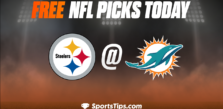 Free NFL Picks Today: Miami Dolphins vs Pittsburgh Steelers 10/23/22