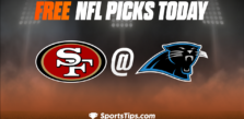 Free NFL Picks Today: Carolina Panthers vs San Francisco 49ers 10/9/22