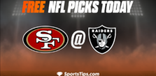 Free NFL Picks Today: Las Vegas Raiders vs San Francisco 49ers 1/1/23