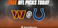 Free NFL Picks Today: Indianapolis Colts vs Washington Commanders 10/30/22