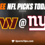 Free NFL Picks Today: New York Giants vs Washington Commanders 12/4/22