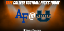 Free College Football Picks Today: Utah State Aggies vs Air Force Falcons 10/8/22