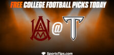 Free College Football Picks Today: Troy Trojans vs Alabama A&M Bulldogs 9/10/22