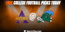 Free College Football Picks Today: Tulane Green Wave vs Alcorn State Braves 9/10/22