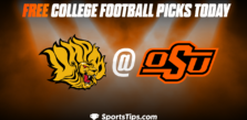 Free College Football Picks Today: Oklahoma State Cowboys vs Arkansas Pine Bluff Golden Lions 9/17/22