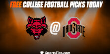 Free College Football Picks Today: Ohio State Buckeyes vs Arkansas State Red Wolves 9/10/22