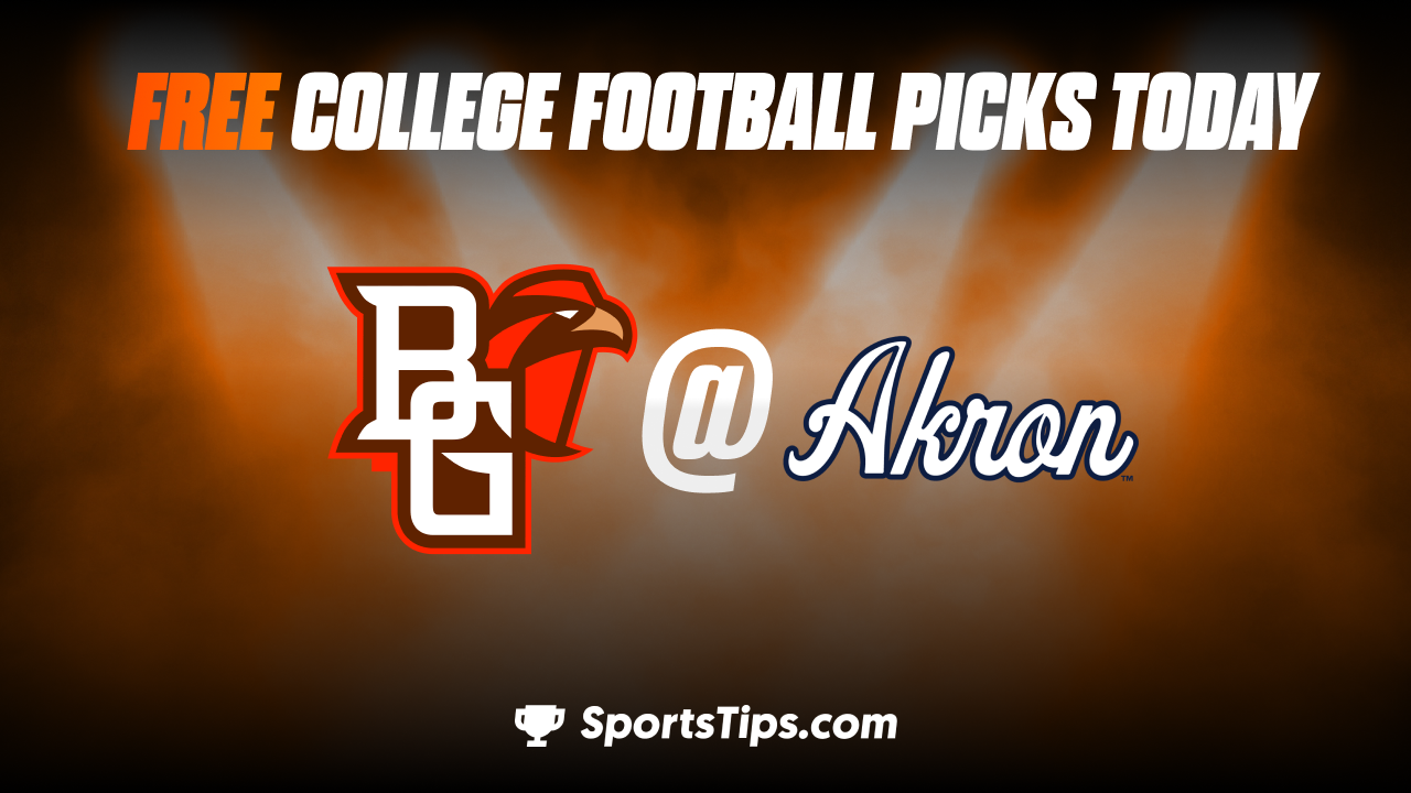 Free College Football Picks Today: Akron Zips vs Bowling Green Falcons 10/1/22