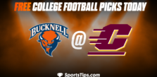 Free College Football Picks Today: Central Michigan Chippewas vs Bucknell Bison 9/17/22