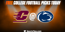 Free College Football Picks Today: Penn State Nittany Lions vs Central Michigan Chippewas 9/24/22