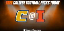 Free College Football Picks Today: Illinois Fighting Illini vs Chattanooga Mocs 9/22/22