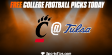 Free College Football Picks Today: Tulsa Golden Hurricane vs Cincinnati Bearcats 10/1/22
