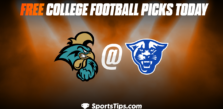 Free College Football Picks Today: Georgia State Panthers vs Coastal Carolina Chanticleers 9/22/22