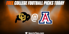 Free College Football Picks Today: Arizona Wildcats vs Colorado Buffaloes 10/1/22