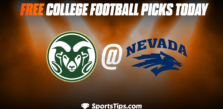 Free College Football Picks Today: Nevada Reno Wolf Pack vs Colorado State Rams 10/7/22