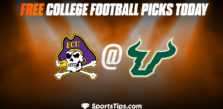 Free College Football Picks Today: South Florida Bulls vs East Carolina Pirates 10/1/22