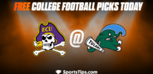Free College Football Picks Today: Tulane Green Wave vs East Carolina Pirates 10/8/22