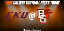 Free College Football Picks Today: Bowling Green Falcons vs Eastern Kentucky Colonels 9/10/22